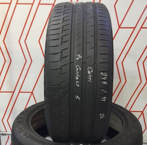 Шины Continental ContiPremiumContact 6 245/45 R20 -- б/у 5